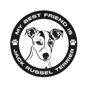 Bílý keramický hrnek s potiskem Jack Russell teriér - hrnek pro milovníky psů