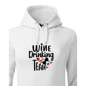 Dámská mikina Wine Drinking team -  mikina pro kámošky 
