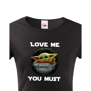 Dámské tričko Baby Yoda ze série Mandalorian
