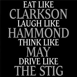 Dámské tričko Clarkson, Hammond, May