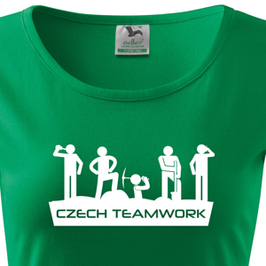 Dámské tričko Czech teamwork