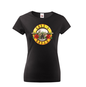 Dámské tričko Guns N’ Roses - tričko pro fanoušky hudební skupiny Guns N’ Roses