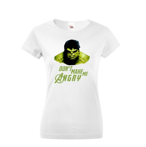 Dámské tričko Hulk 2 z týmu Avengers v celobarevné provedení