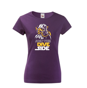 Dámské tričko Join the Dive Side - na narozeniny nebo jen tak 