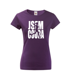 Dámské tričko Jsem coura - vtipné tričko pro vášnivé běžkyně