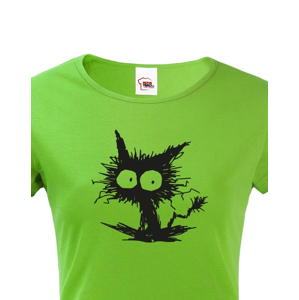 Dámské tričko kočko příšera  - ideální dárek pro milovníky koček