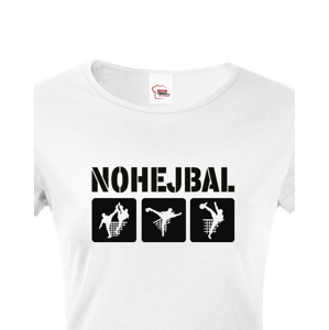 Dámské tričko Nohejbal - skvělý dárek pro milovníky nohejbalu