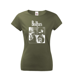 Dámské tričko pro fanoušky skupiny The Beatles