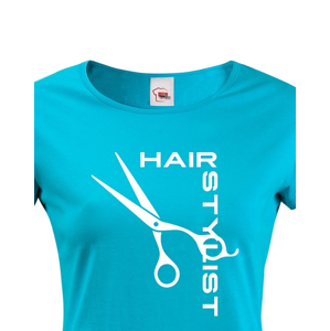 Dámské tričko pro kadeřnice - Hair Stylist