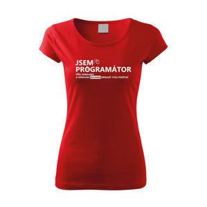 Dámské tričko pro programátory Jsem programátor