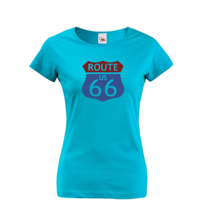 Dámské tričko - Route 66 - legenda cest
