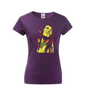 Dámské tričko s Bobem Marleym pro milovníky reggae