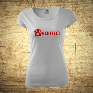 Dámske tričko s motívom Architect