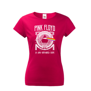 Dámské tričko s potiskem Pink Floyd - rockové tričko s potiskem Pink Floyd