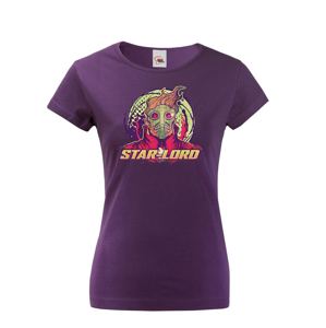 Dámské tričko s potiskem Star Lord - ideální dárek pro fanoušky Marvel