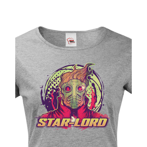 Dámské tričko s potiskem Star Lord - ideální dárek pro fanoušky Marvel