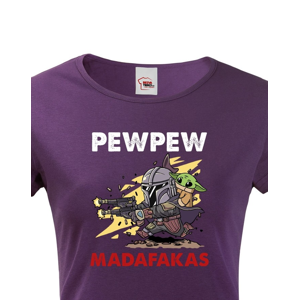 Dámské tričko ze seriálu Mandalorian - Baby Yoda