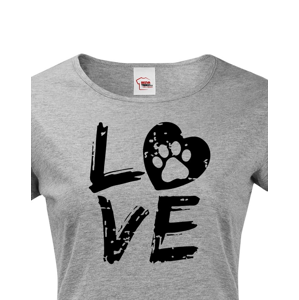 Dámské triko pro pejskařky - Dog Love