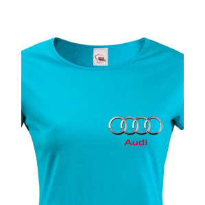 Dámské triko s motivem Audi
