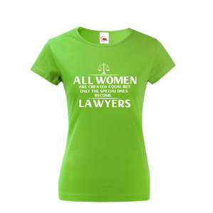 Dámské vtipné tričko pro právničku - skvělý tip na dárek