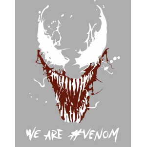 Dětské body s potiskem Venom od Marvel - ideální dárek pro fanoušky