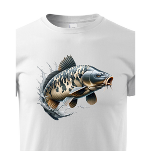 Dětské tričko Kapr - dětské tričko pro malé rybáře
