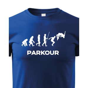 Dětské tričko - Parkour evoluce