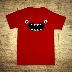 Detské tričko s motívom Monster Face