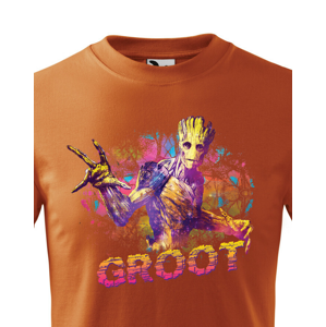 Dětské tričko s potiskem Groot - ideální dárek pro fanoušky Marvel