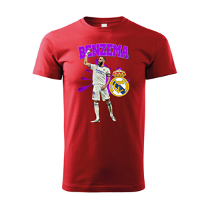 Dětské tričko s potiskem Karim Benzema -  dětské tričko pro milovníky fotbalu
