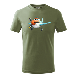 Dětské tričko s potiskem letadla - tričko pro malé dobrodruhy