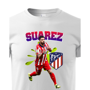 Dětské tričko s potiskem Luis Alberto Suárez-  dětské tričko pro milovníky fotbalu