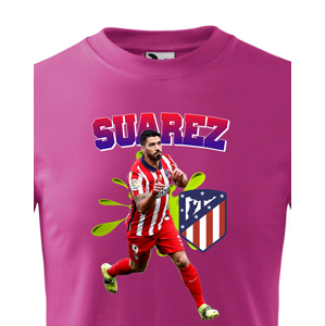Dětské tričko s potiskem Luis Alberto Suárez-  dětské tričko pro milovníky fotbalu