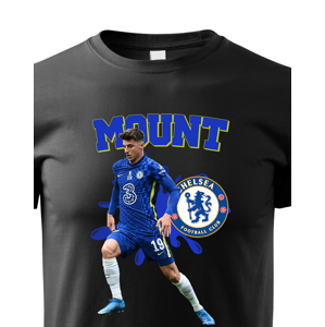 Dětské tričko s potiskem Mason Mount -  dětské tričko pro milovníky fotbalu