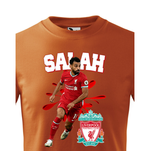 Dětské tričko s potiskem  Mohamed Salah -  dětské tričko pro milovníky fotbalu