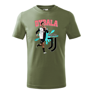 Dětské tričko s potiskem Paulo Dybala -  dětské tričko pro milovníky fotbalu