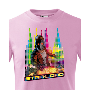 Dětské tričko s potiskem Star-Lord DJ - ideální dárek pro fanoušky Marvel