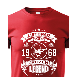 Dětské tričko Zrození legendy - ideální narozeninový dárek 