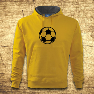 Mikina s kapucňou s motívom Futbal 3