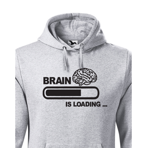 Pánská mikina Brain is loading - ideální dárek