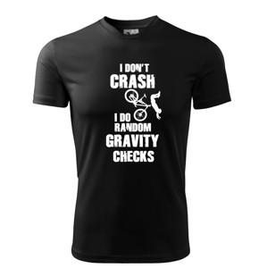 Pánské MTB tričko pro cyklisty RANDOM GRAVITY CHECKS