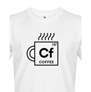 Pánské tričko Coffee - motiv s kávou udělá radost 