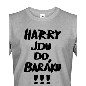 Pánské tričko Harry jdu do baráku!!! Triko z filmu Sám doma