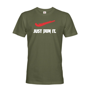 Pánské tričko Just doom it - ideální dárek