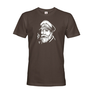 Pánské tričko Kapitán - tričko na vodu pro kapitána lodi