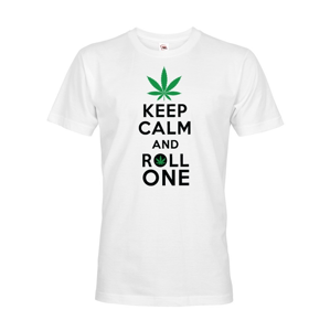 Pánské tričko - Keep calm and roll one