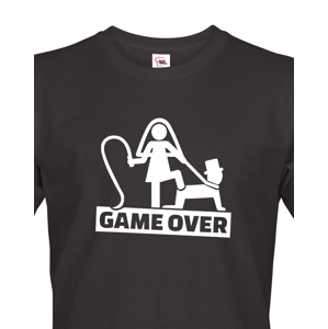 Pánské tričko na rozlučku Game Over 3 