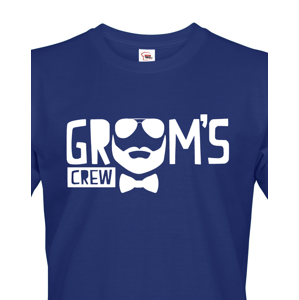 Pánské tričko na rozlučku Grooms crew