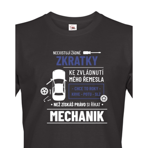 Pánské tričko pro automechaniky - ideální narozeninový dárek