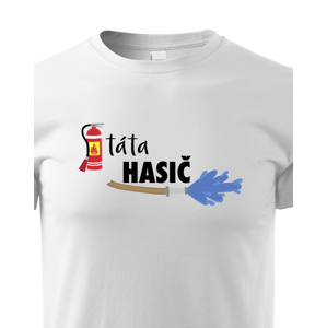 Pánské tričko pro hasiče Táta hasič - originální dárek